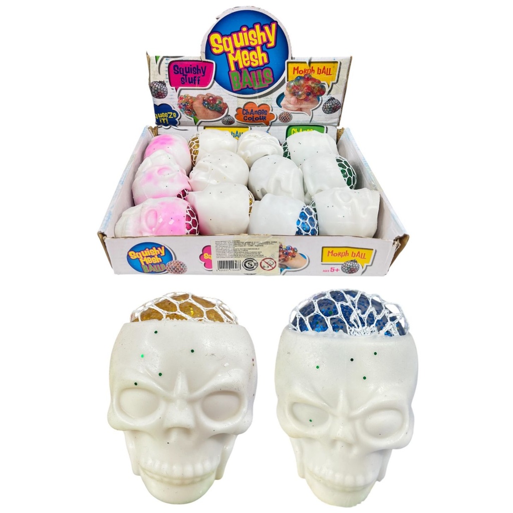 Squishy Calavera Brillo