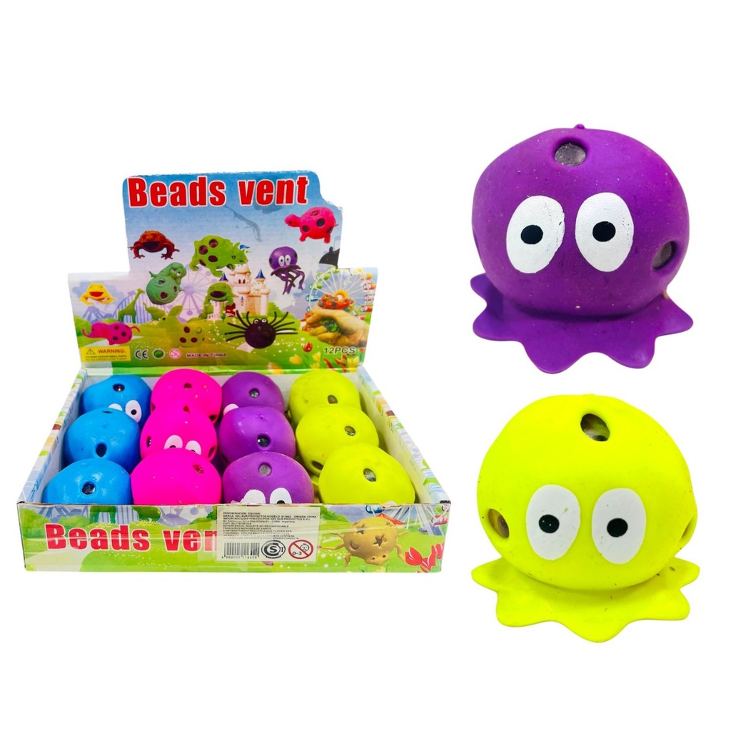 Squishy Pulpo Displayx12