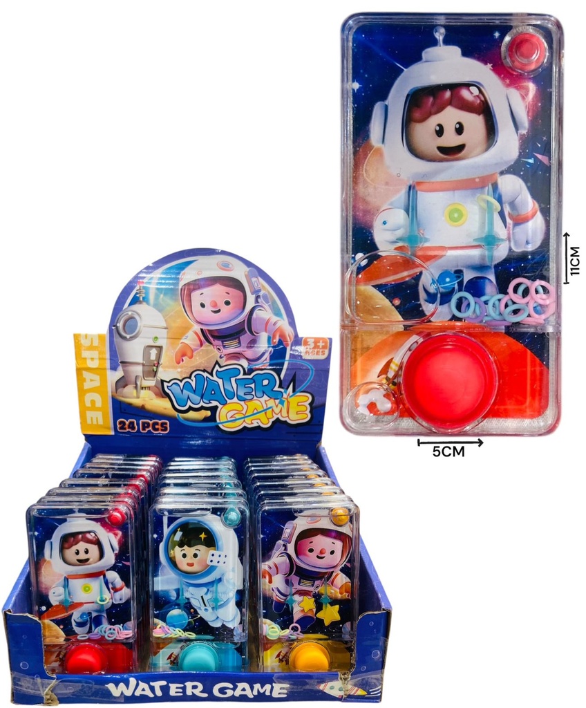 Juego De Agua Astronautas Display