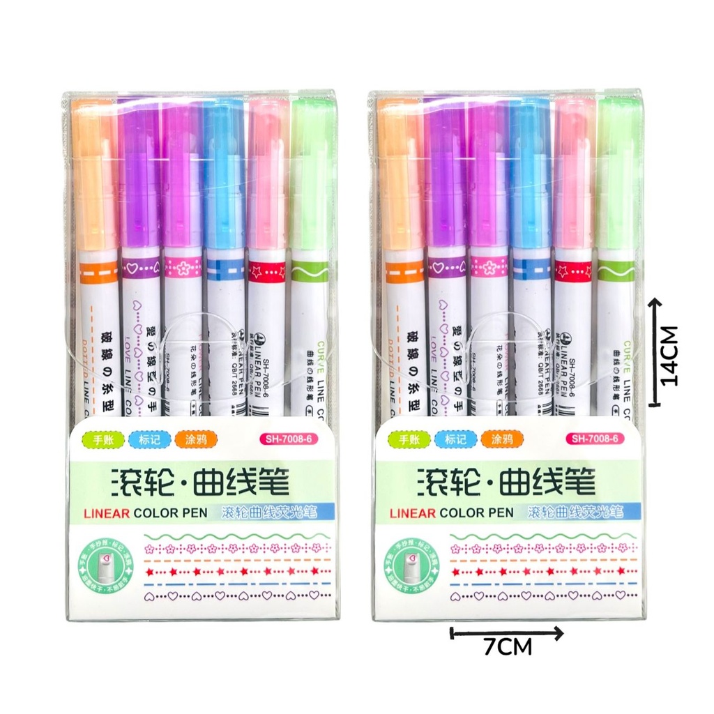 Fibra Rodillo x6 Pastel