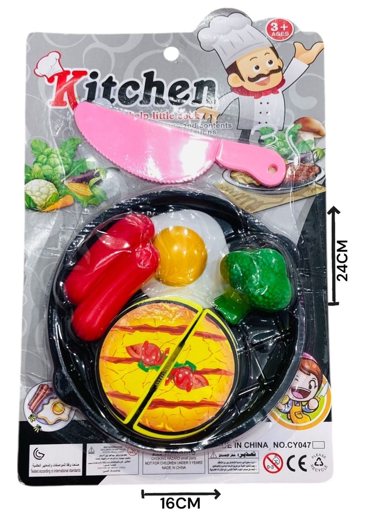 Set De Cocina Parrilla