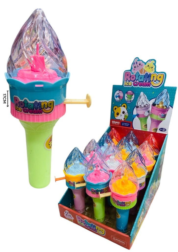 Gira A Presion Helado Con Luz