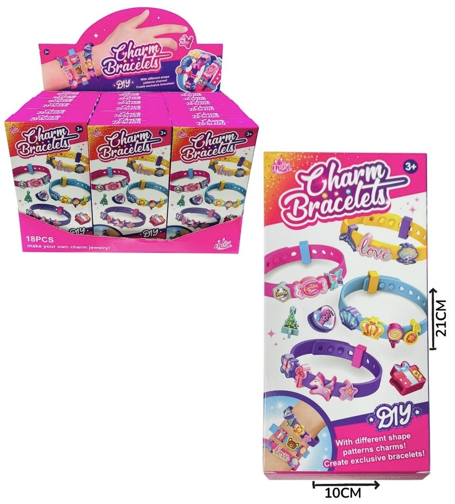 HW23071545 Arma Bijou Pulseras Display X18