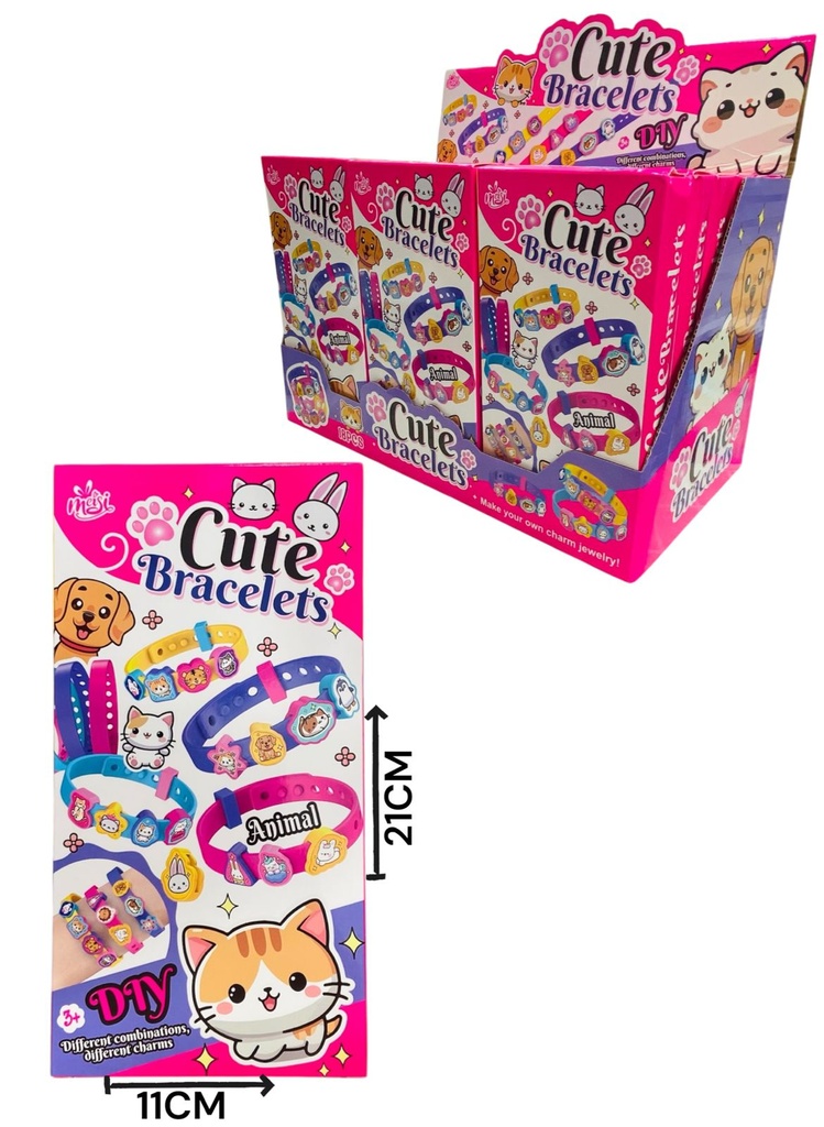 HW23071532 Arma Bijou Pulseras Display X 18