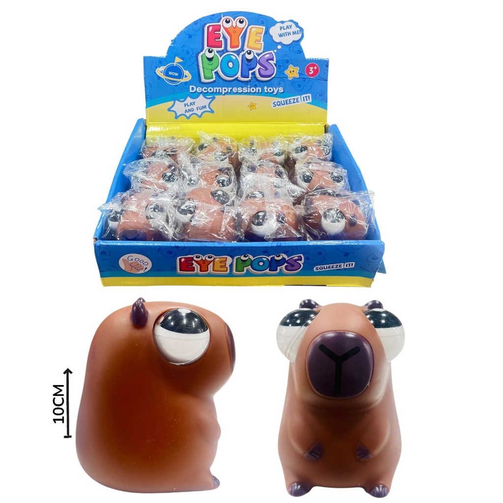 HW24197870 Squishy Capybara 9 Cm