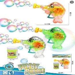 Burbujero A Friccion Con Luz Pez Bolsa