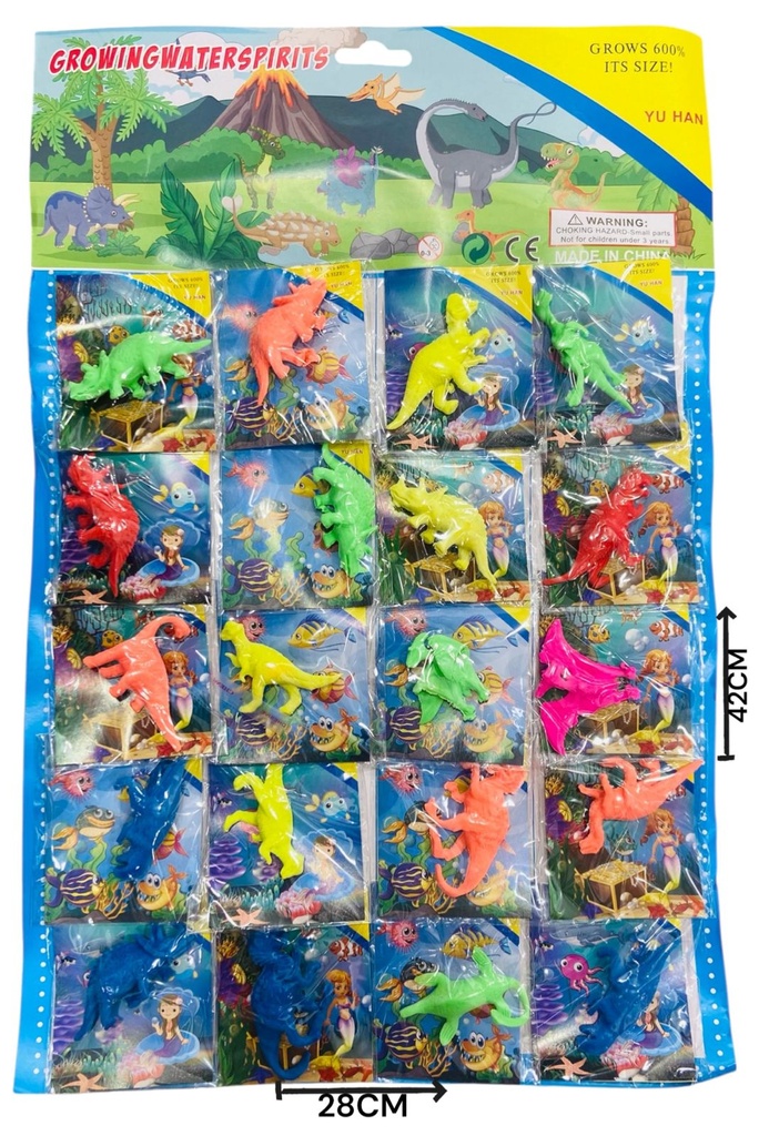 Dinosaurios Hidrogel X20