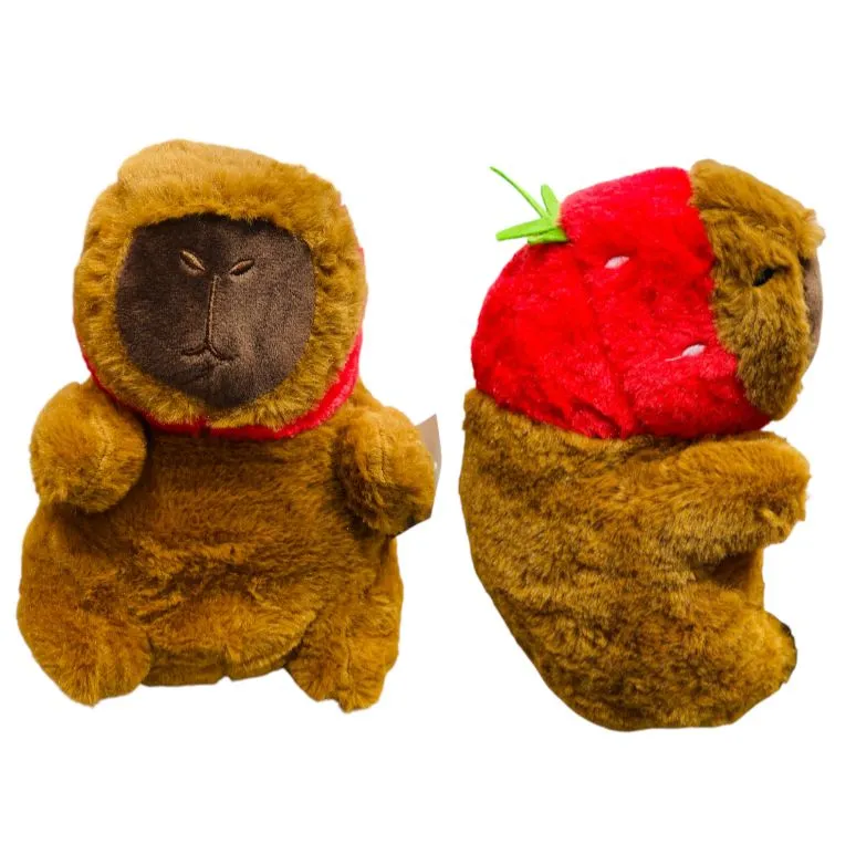 [512461] Peluche Capibara Frutilla