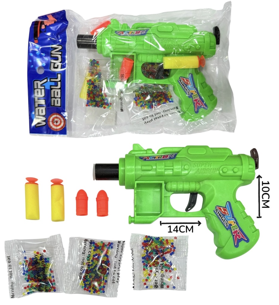 HW25014230 Pistola Hidrogel Y Lanza Dardos En Bolsa