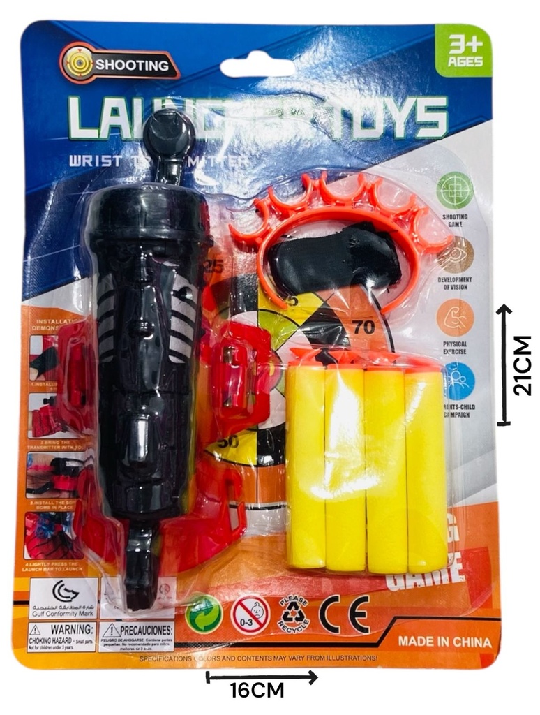 Lanzador De Dardos Muñequera