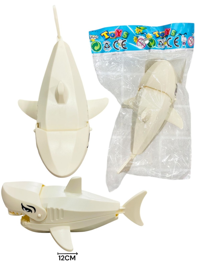 HW25003930 Muñeco nadador tiburón 14.6CM
