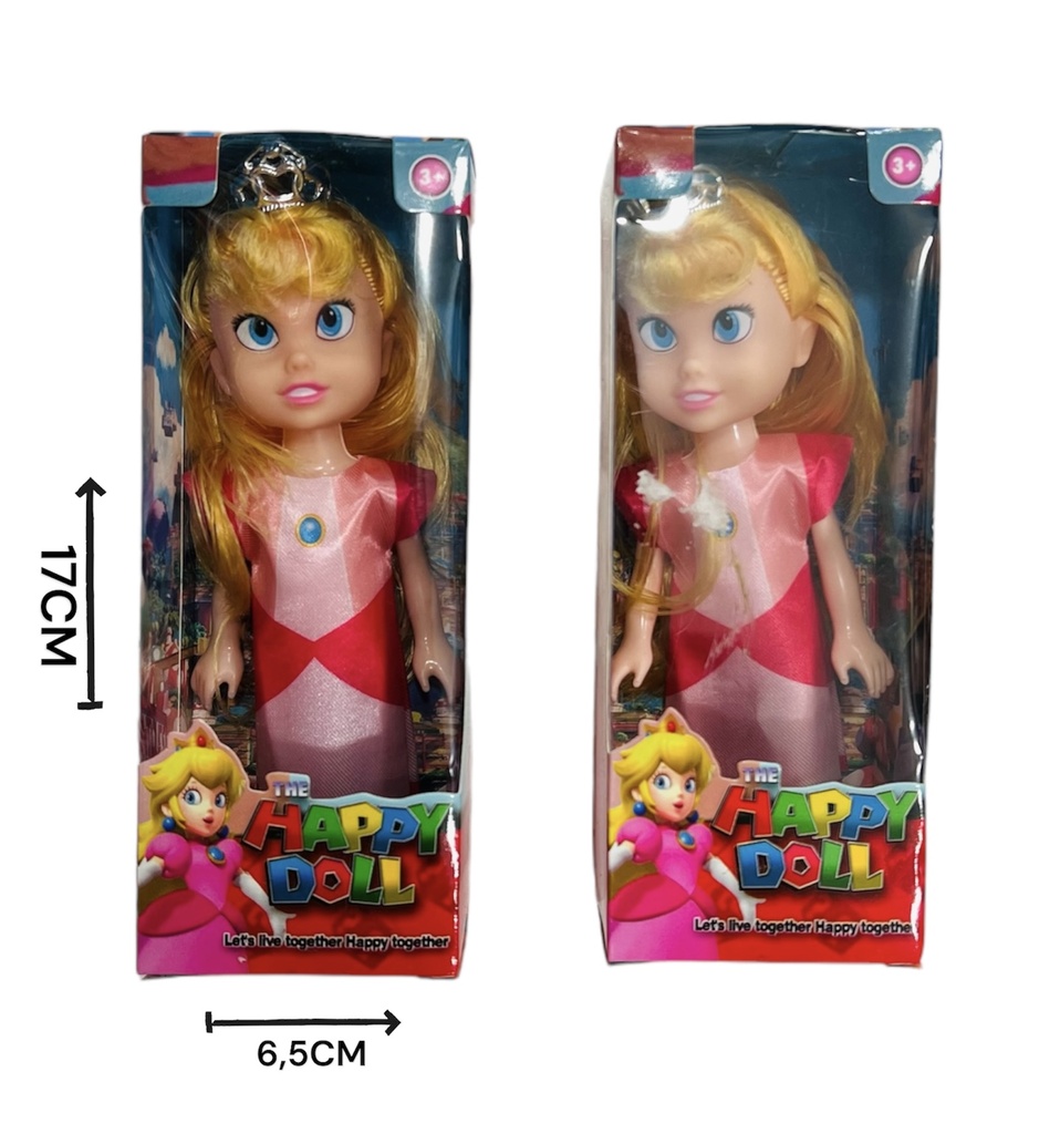 370163 Mini Muñeca Peach Caja