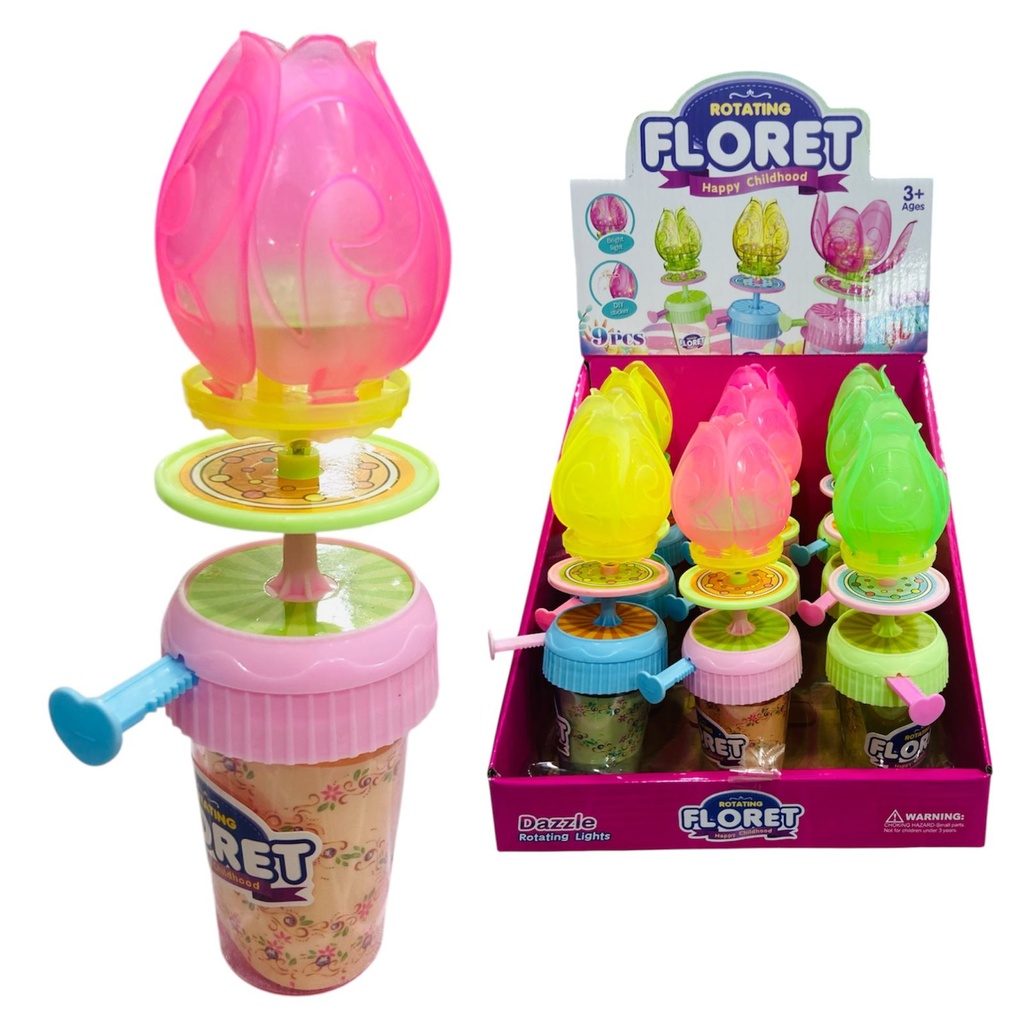 Gira A Presion Flor En Display
