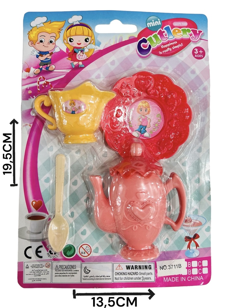 370856 Set Cocina Juego De Te Con 1 Tacita