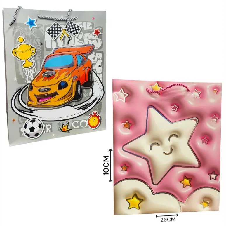 [512189] Bolsa De Regalo 3D Mediano