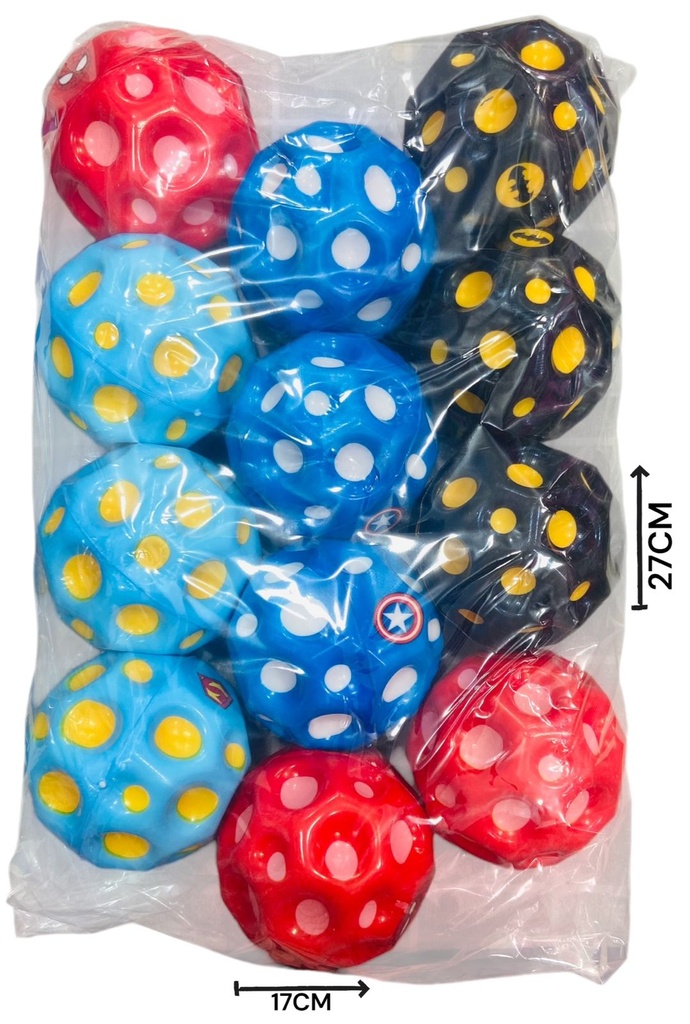 Pelota superhéroes 7cm