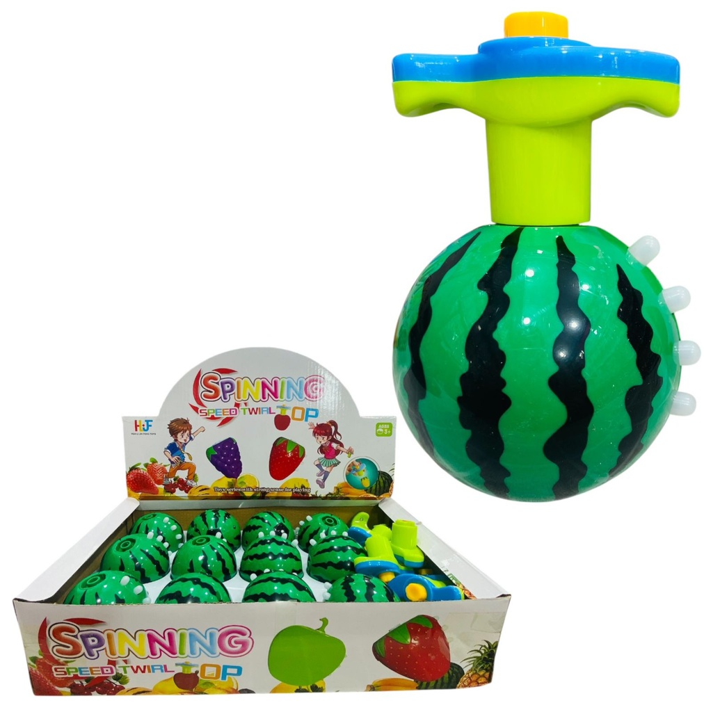 Trompo Sandia Con Luz Y Sonido Display X12