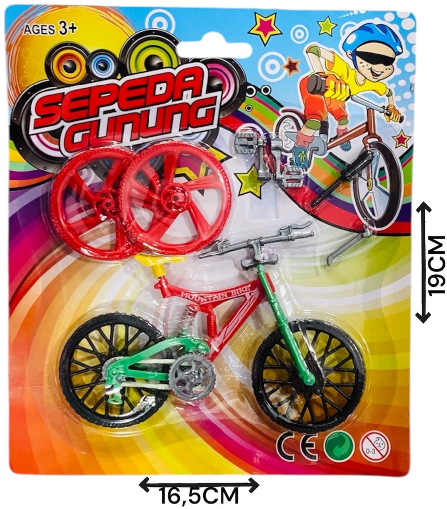 Bicicleta Para Dedos 12Cm
