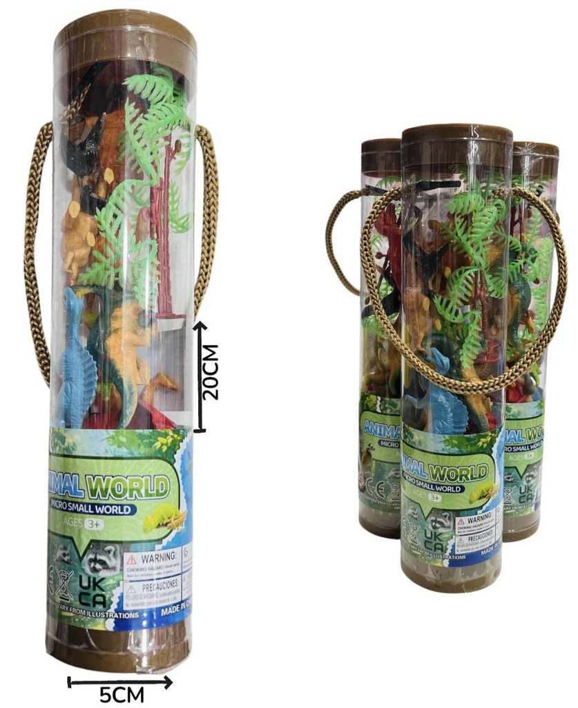 Dinosaurios En Tubo