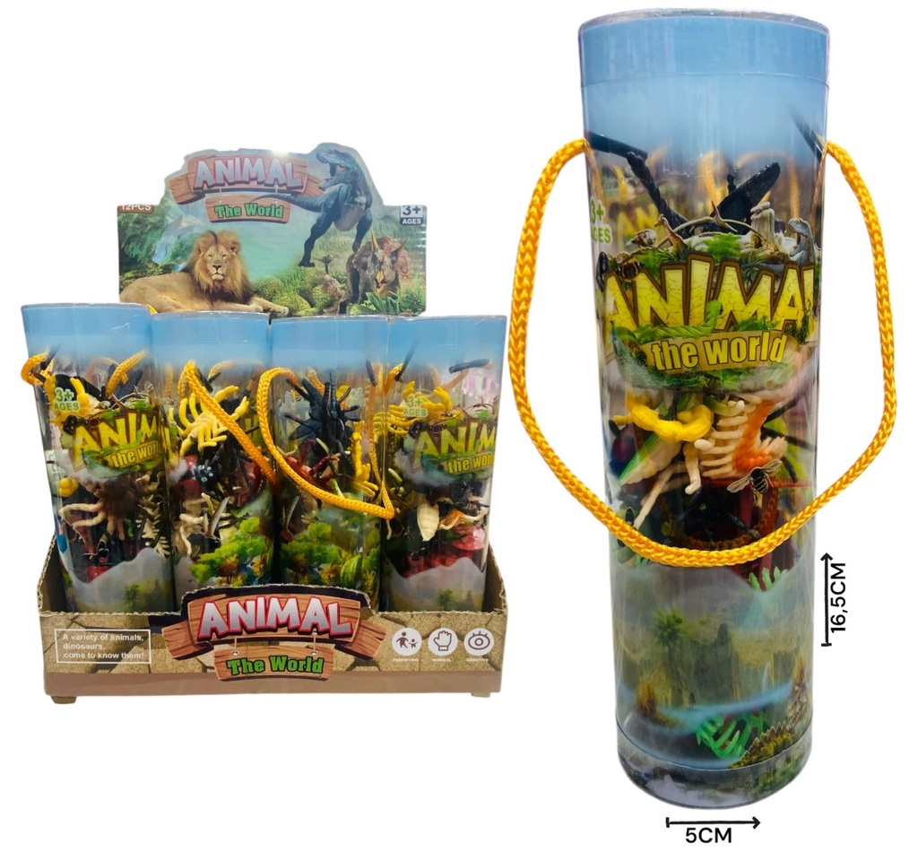 Tubo Insectos 21X15,5X17,8 En Display