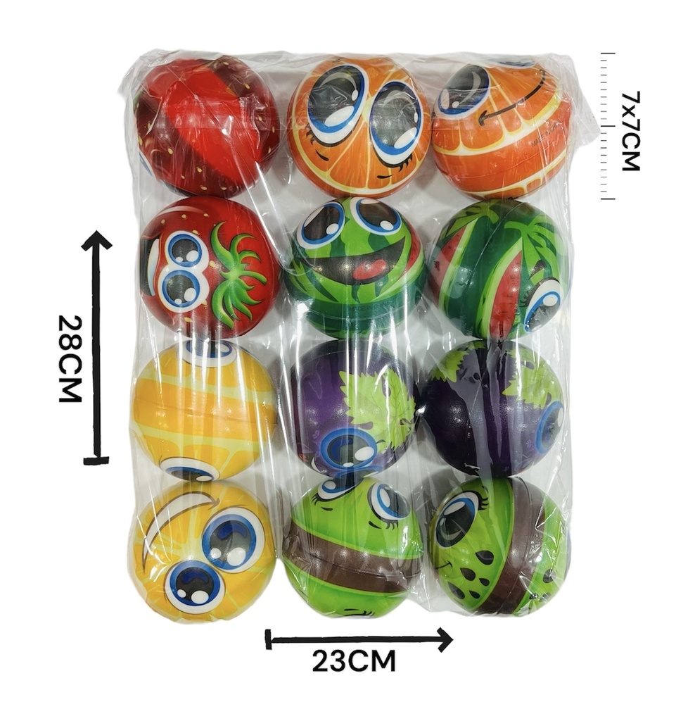Pelota Antiestres Surtido x12