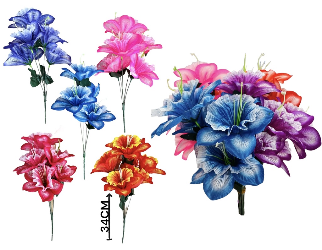 Flor Campanita Doble Canterbury Desarmados