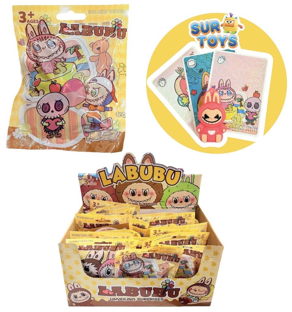 Cartas Labu + Llavero En Bolsa